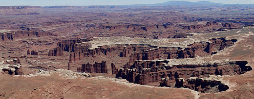 Gooseberry Canyon und die 'White Rim Road'