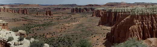 Upper Cathedral Valley Overlook